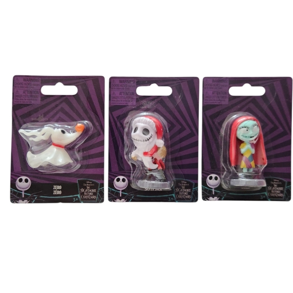 Disney Tim Burton's The Nightmare Before Christmas Jack Collectible Figure Set